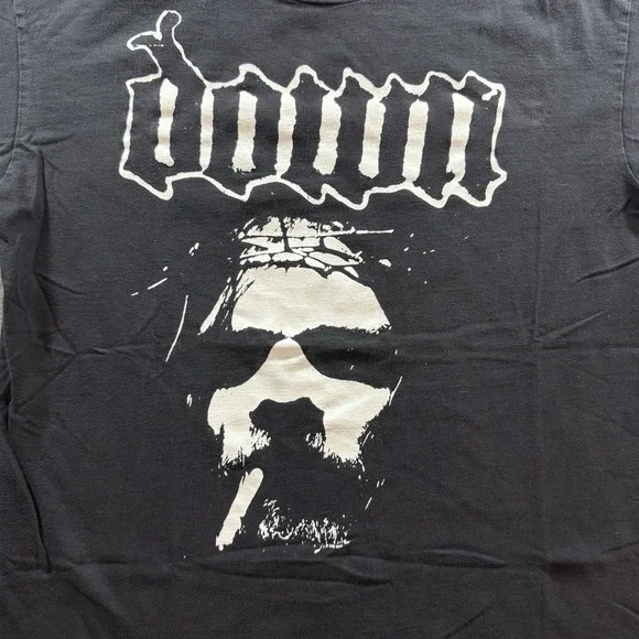 Vintage Down Bury Me In Smoke Band Shirt L 2002 Nola Smoking Jesus Sludge Metal - Picture 3 of 16